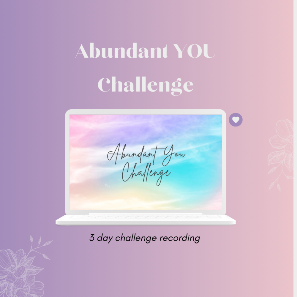 3 Day Abundant YOU Challenge
